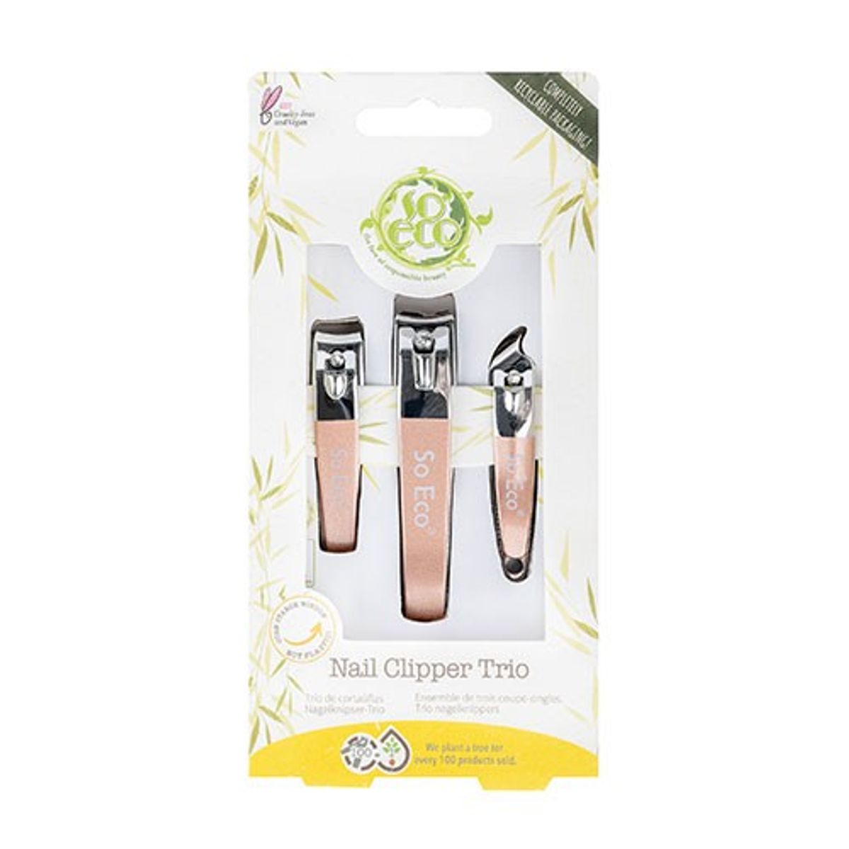 So Eco Nail Clipper Trio - 1 pakke