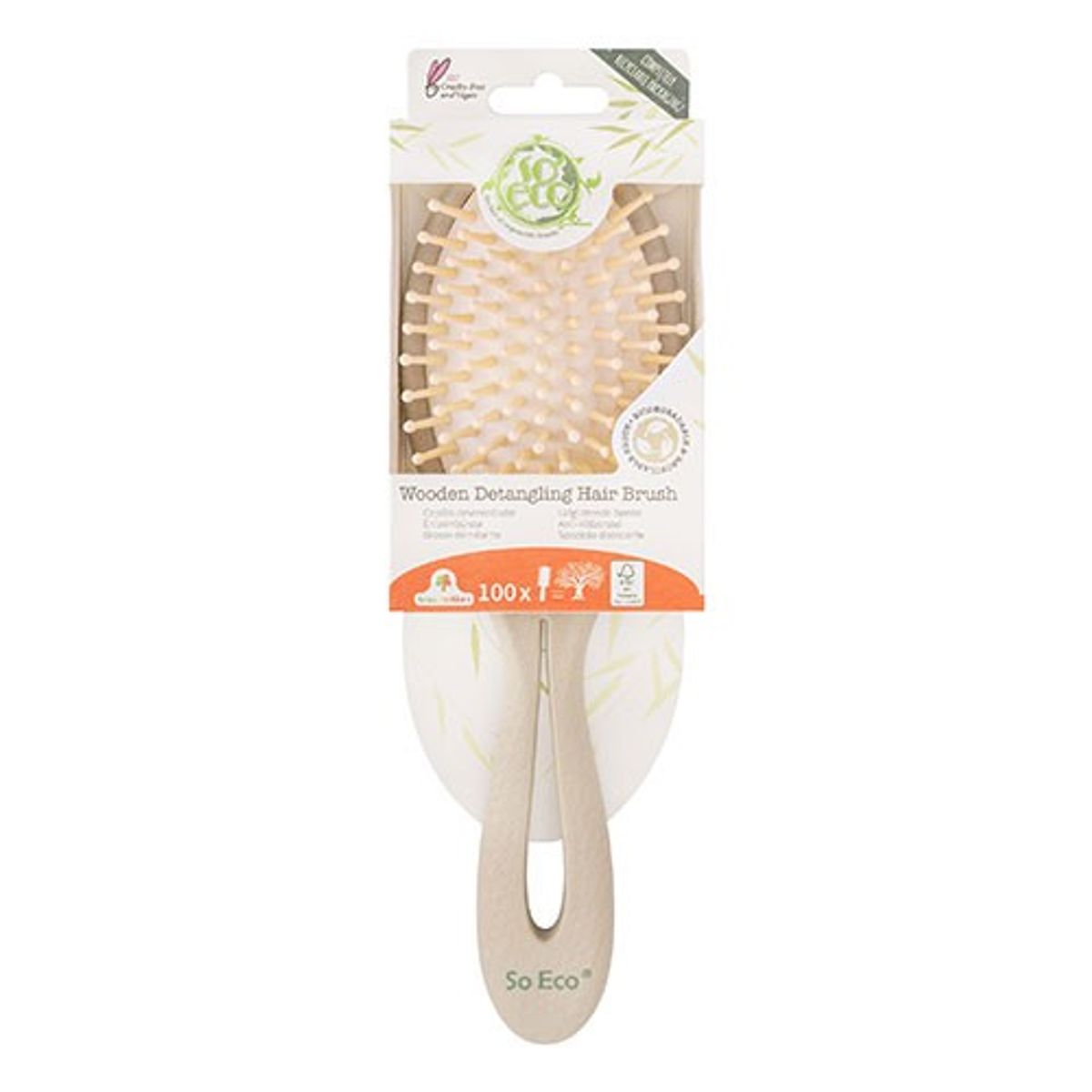 So Eco Biodegradable Gentle Detangling Brush - 1 styk