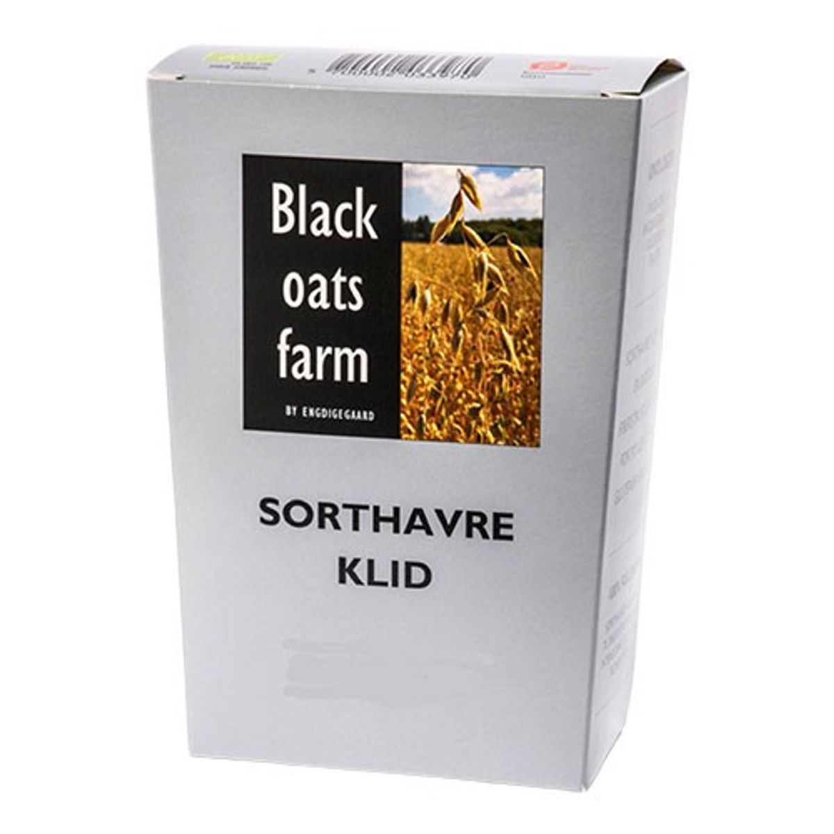 Sorthavre klid Økologisk - 420 gram - Blackoatsfarm By Engdigegaard