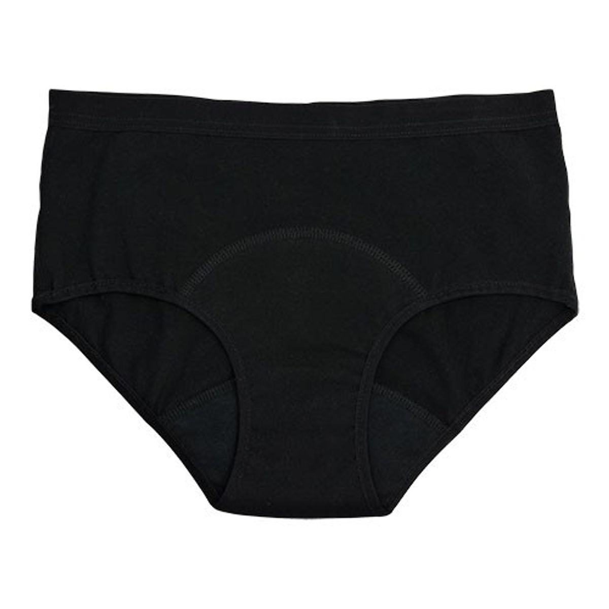 Period Underwear Hipster XS light flow, Black - 1 styk