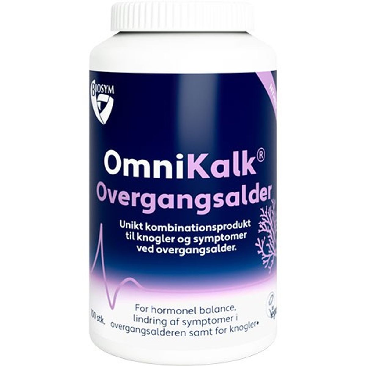 OmniKalk Overgangsalder - 100 kapsler - Biosym