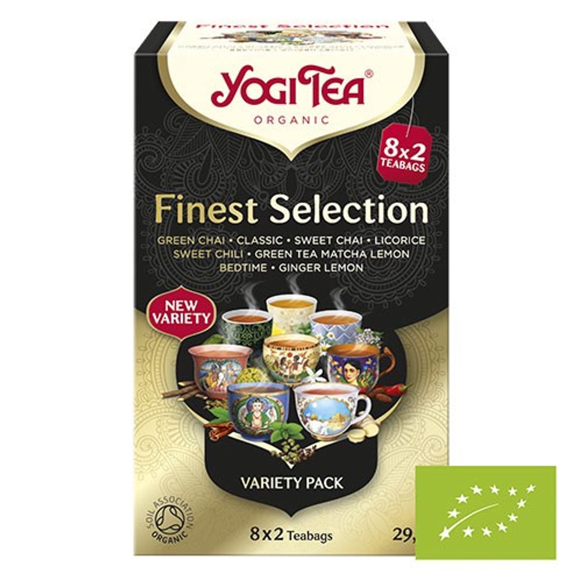 Yogi Tea Finest Selection Økologisk - 16 breve