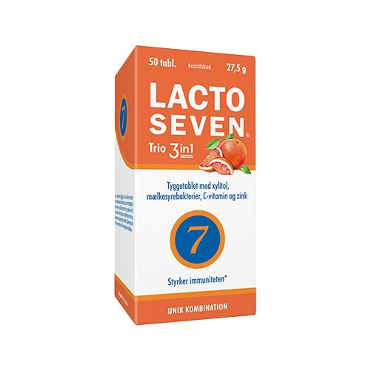 Lacto Seven Trio - 50 tabletter