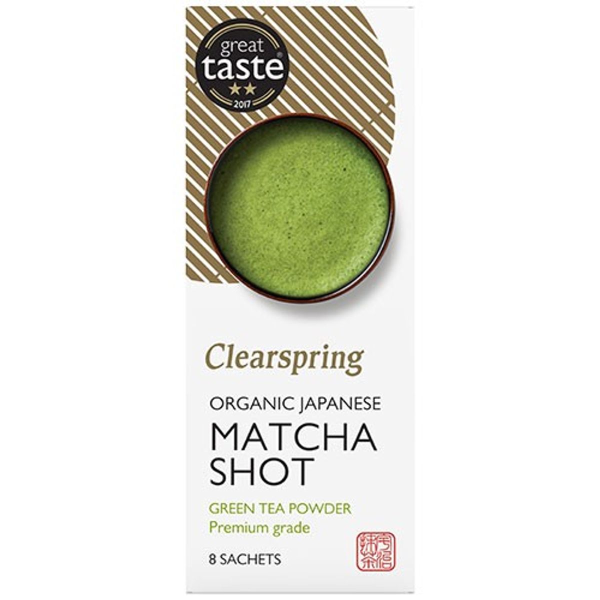 Matcha shots (premium grade) 8 sticks Økologisk - 8 gram