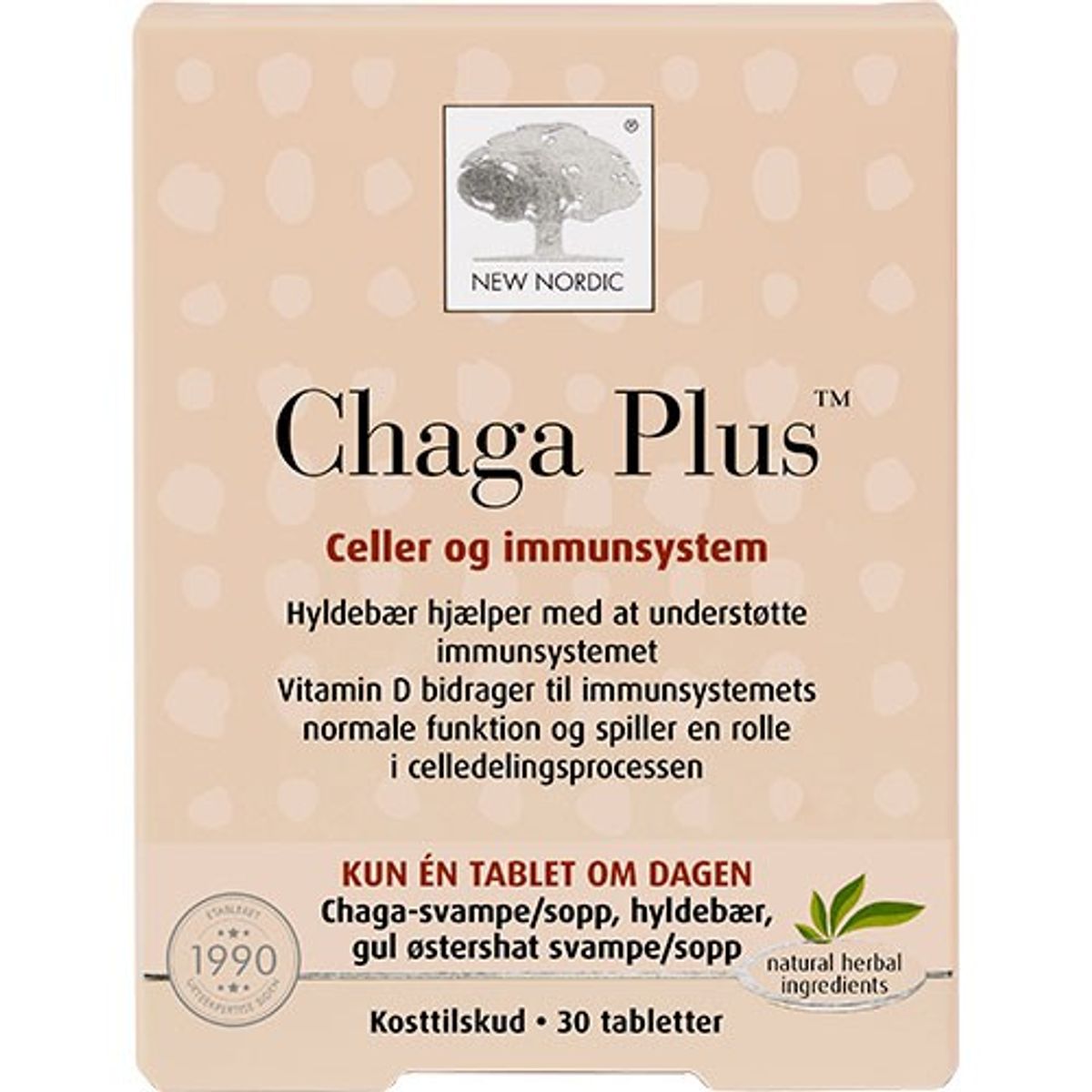 Chaga Plus - 30 tabletter