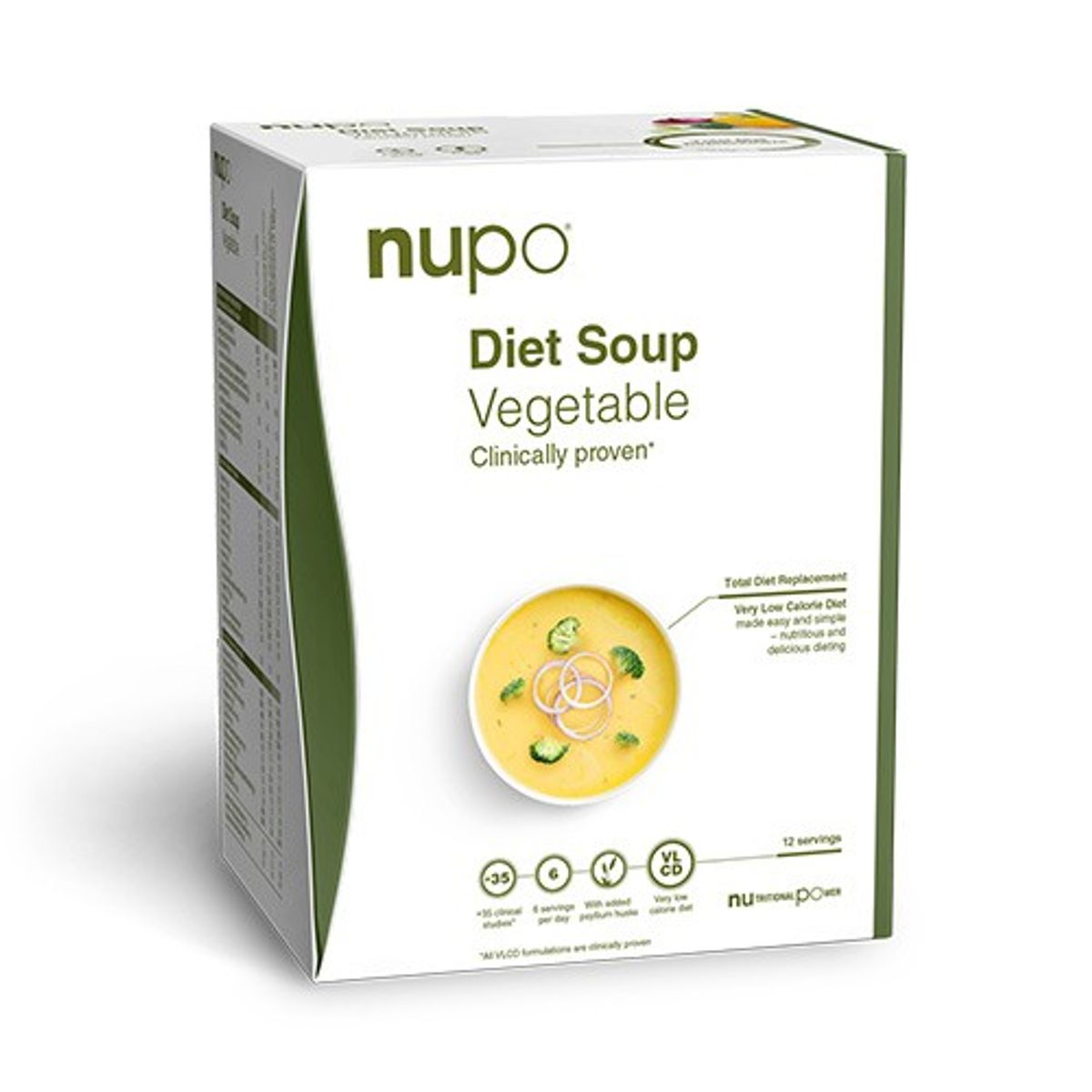 Nupo Diet Soup Vegetable - 384 gram