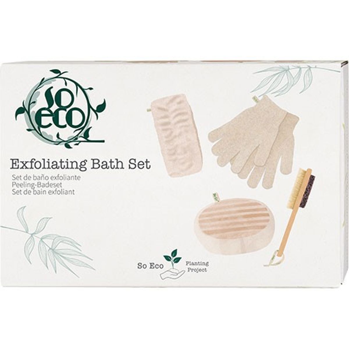 So Eco Exfoliating Bath Set - værdi 235,- - 1 pakke