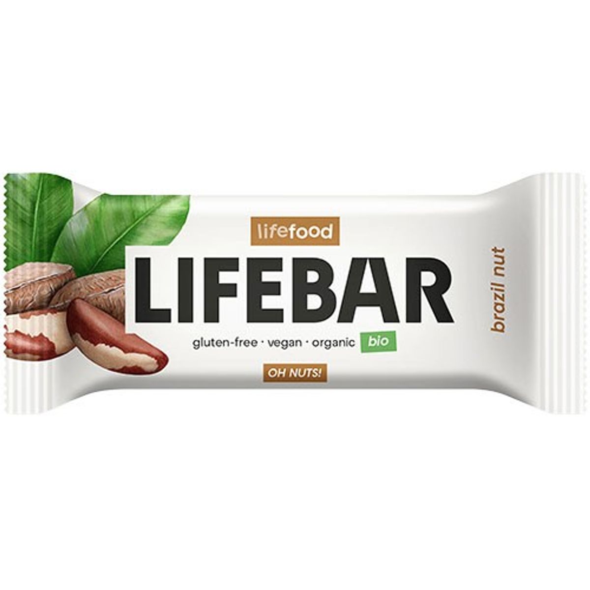 LifeBar Paranød Økologisk - 40 gram - LifeBar - Mindst holdbar til : 17-06-2025