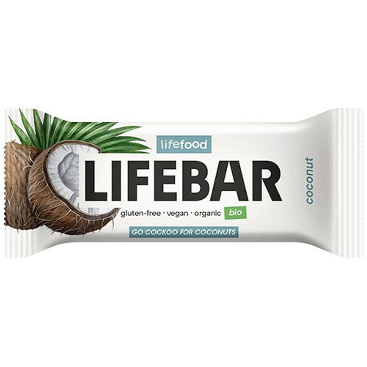 LifeBar Coconut Økologisk - 40 gram - Lifefood