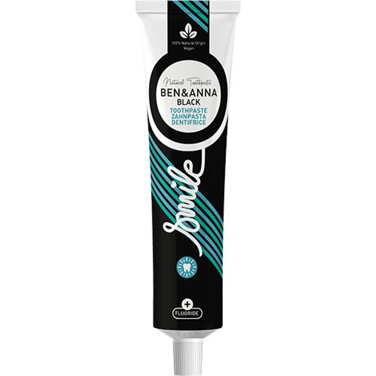 Toothpaste Black + Fluoride - 75 ml