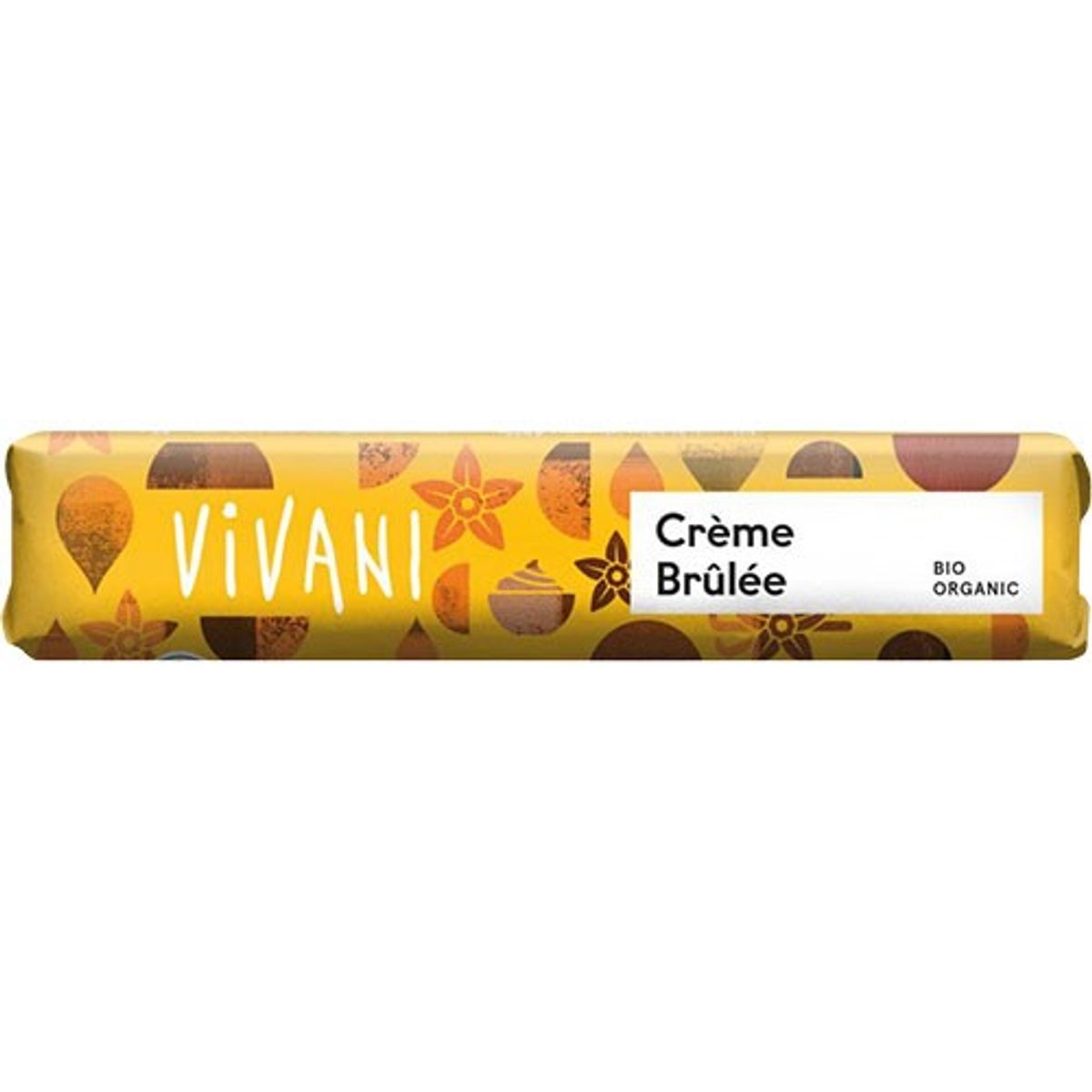 Vivani Creme Brulee bar Økologisk - 40 gram