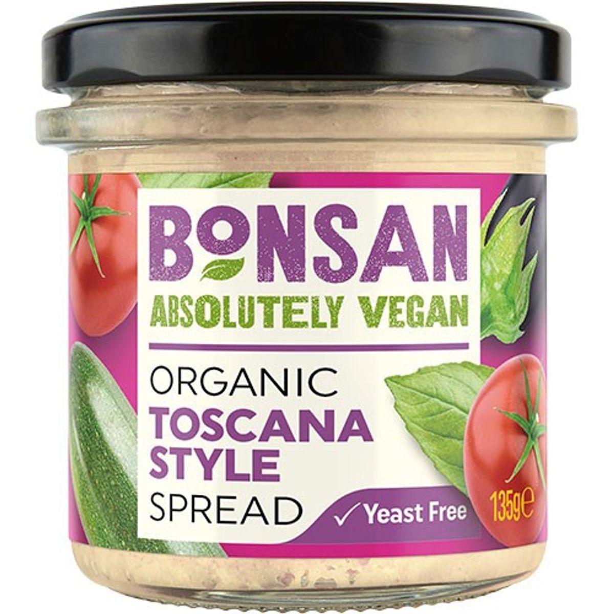 Smørepålæg Toscana Style Økologisk - 135 gram - Bonsan