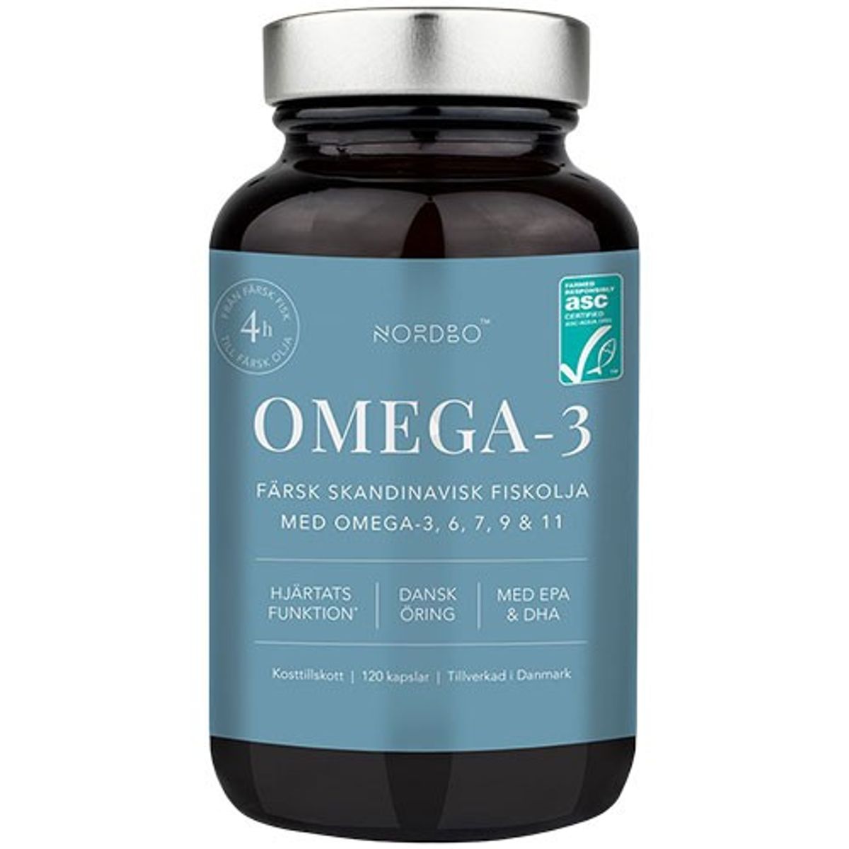 OMEGA - 3 kapsler - 120 kapsler