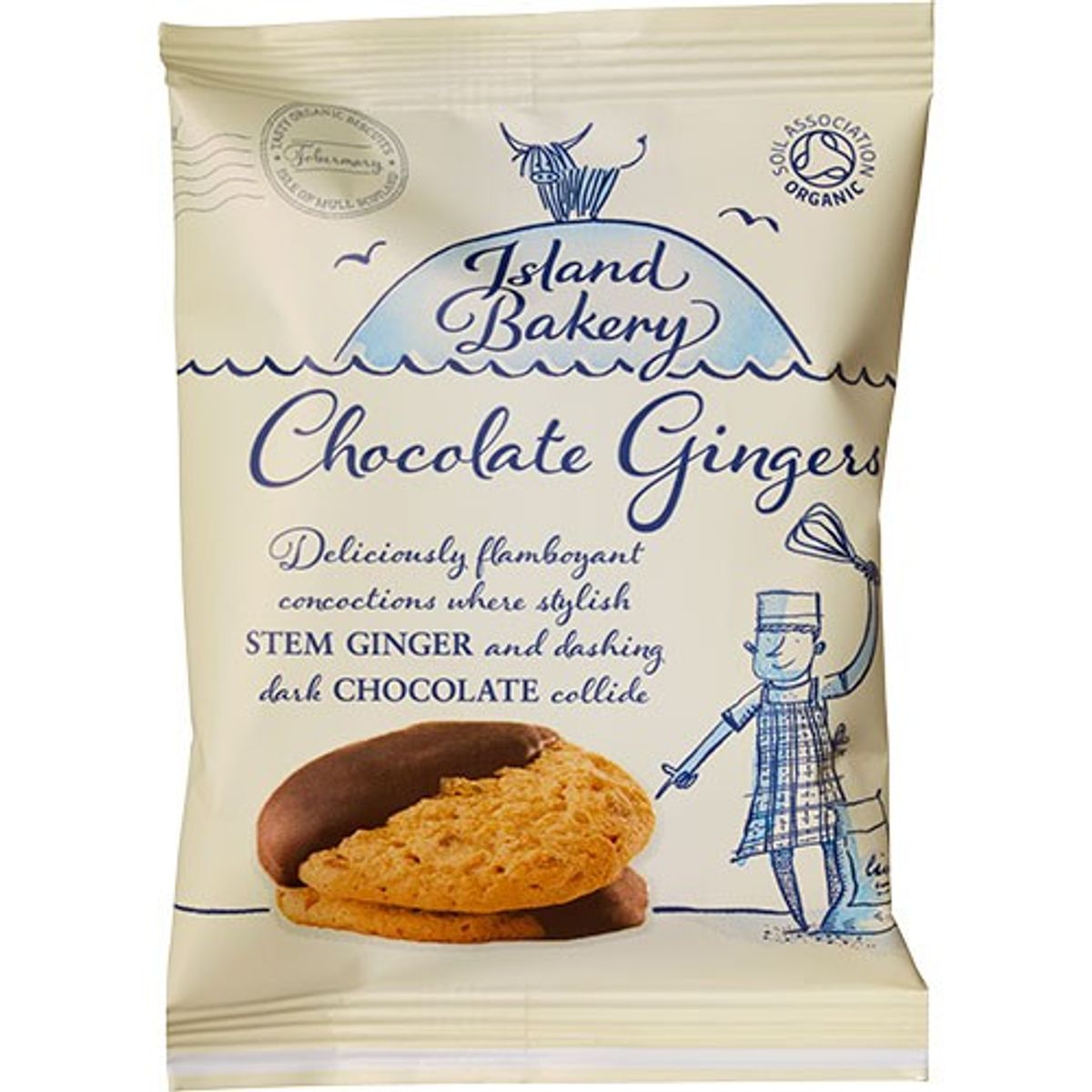 Chocolate Gingers cookies (2-pak) Økologisk - 30 gram