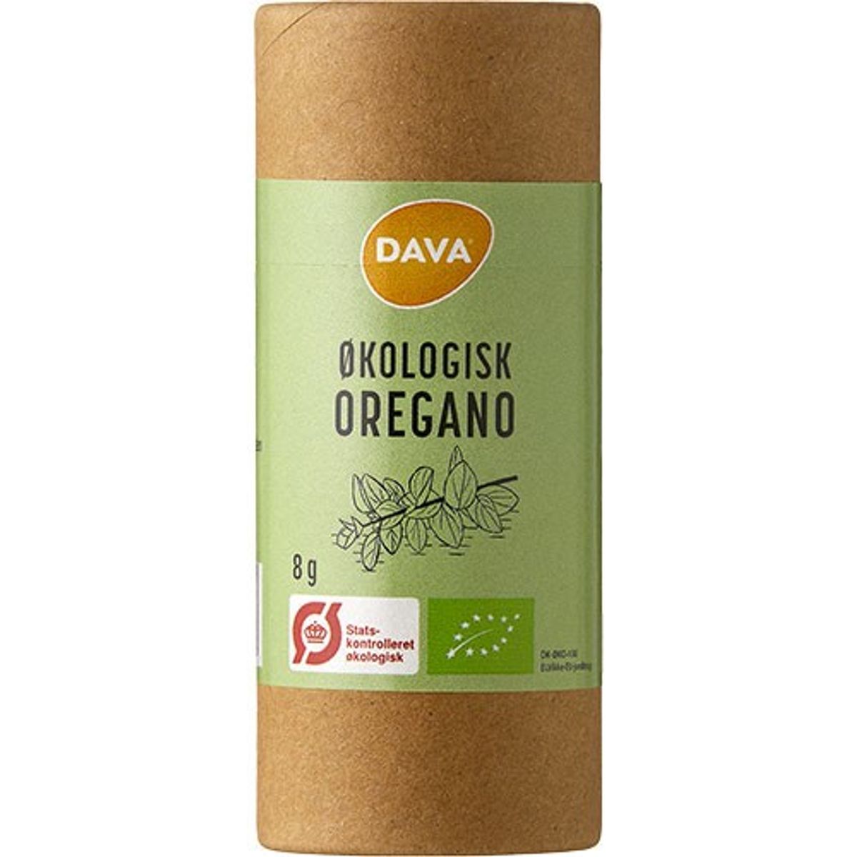 DAVA øko oregano Økologisk - 8 gram