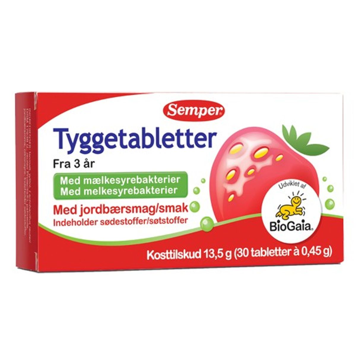 BioGaia tyggetabletter - 30 stk - Semper