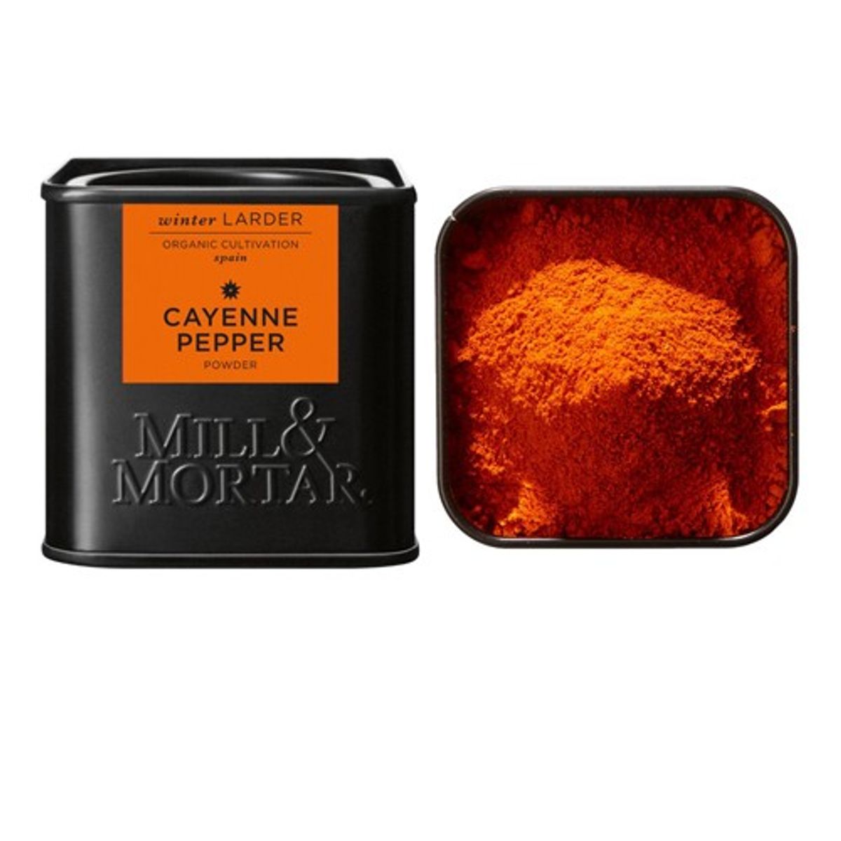 Cayenne peber stødt Økologisk - 45 gram - Mill & Mortar