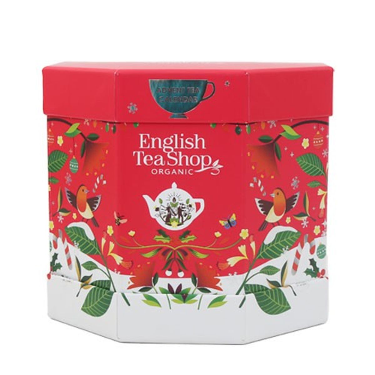 English Tea Shop Wall Calendar kologisk - 25 breve