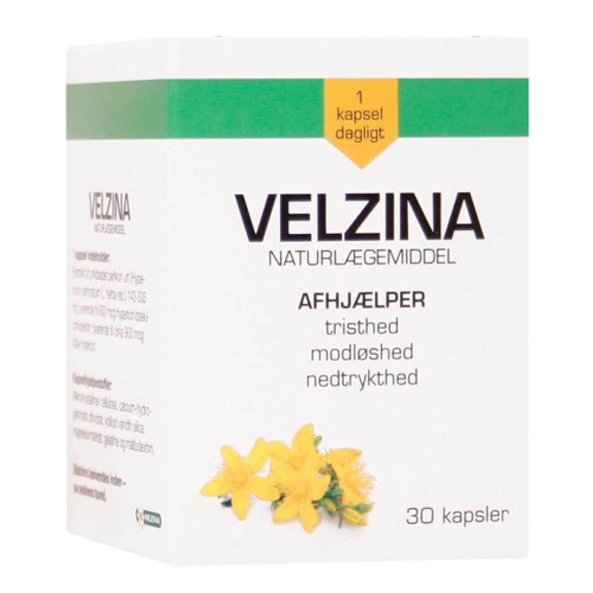 Velzina Hypericum 231-333 mg - 30 kap