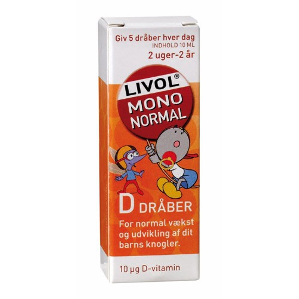 D-dråber til børn - 10 ml - Livol