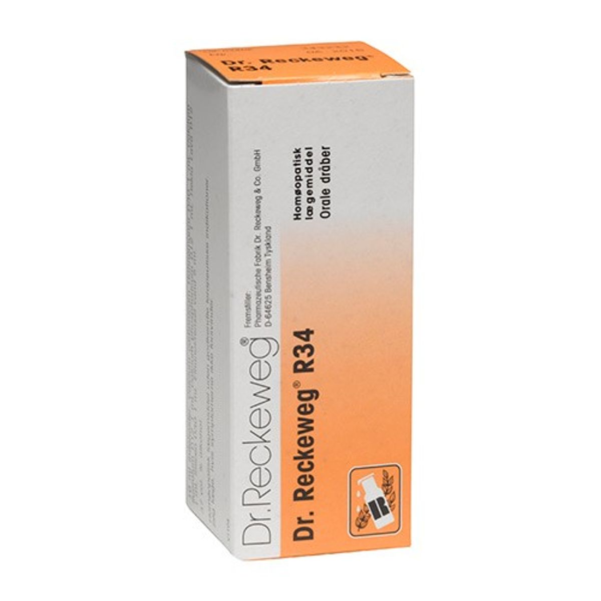 R 34 - 50 ml - Dr. Reckeweg