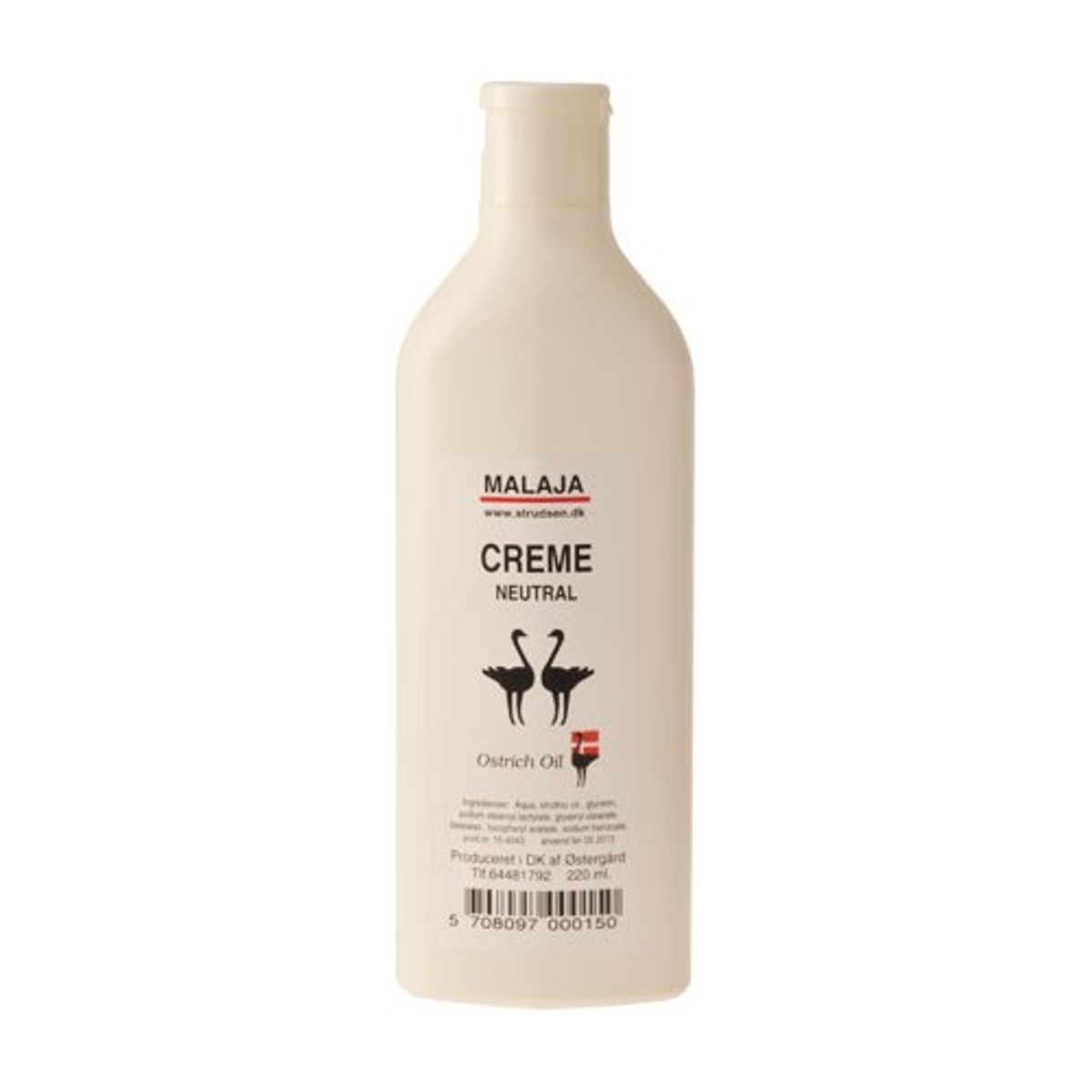 Struds creme neutral - 220 ml - Østergård Struds