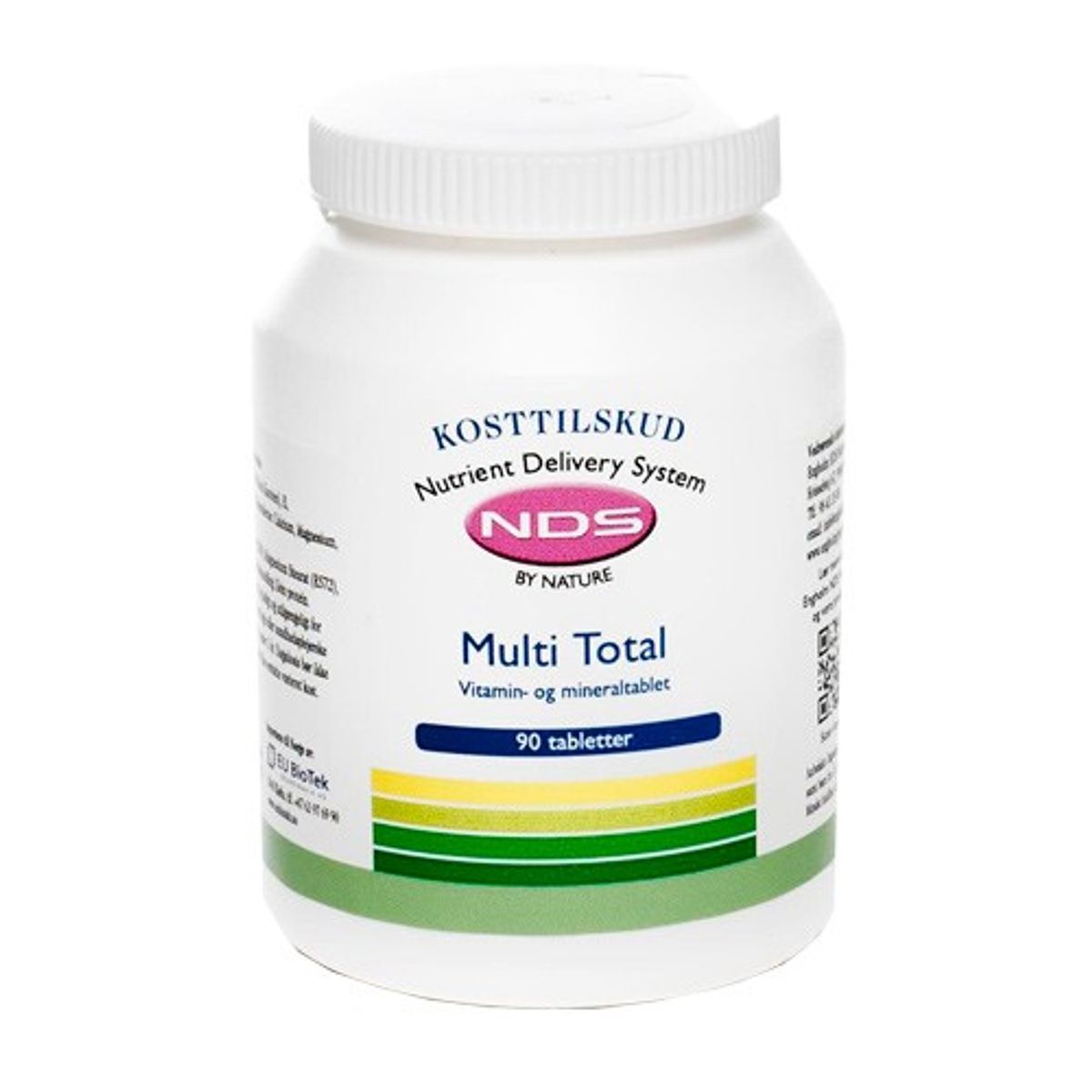 Multi Total - multivit og mineral - 90 tab - NDS