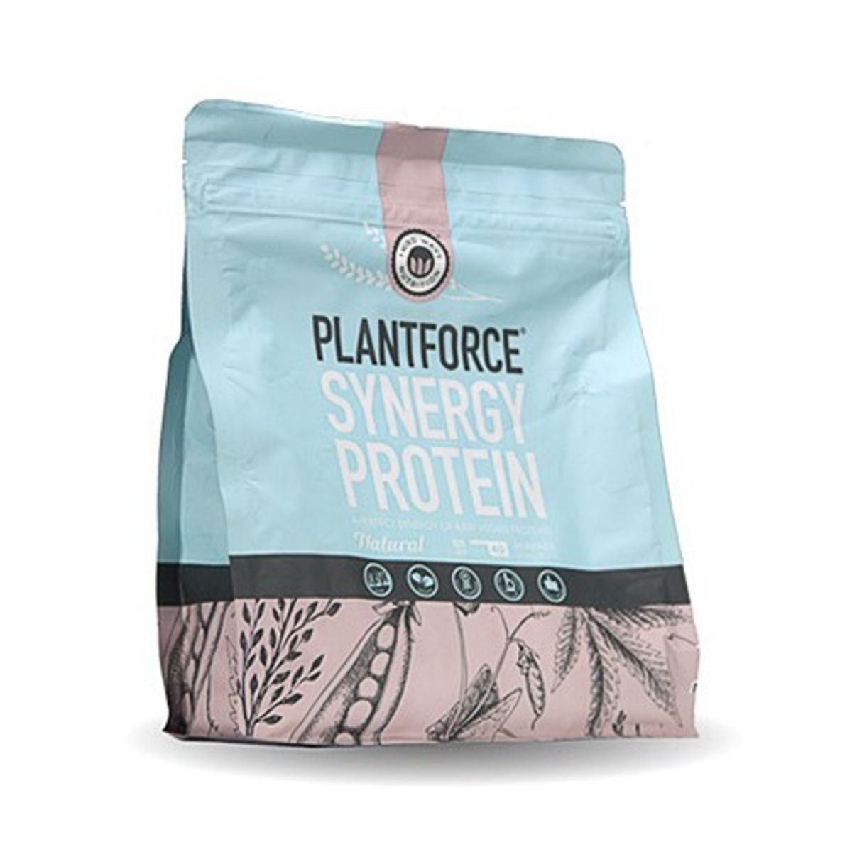 Synergy protein natural - 800 gram - Plantforce