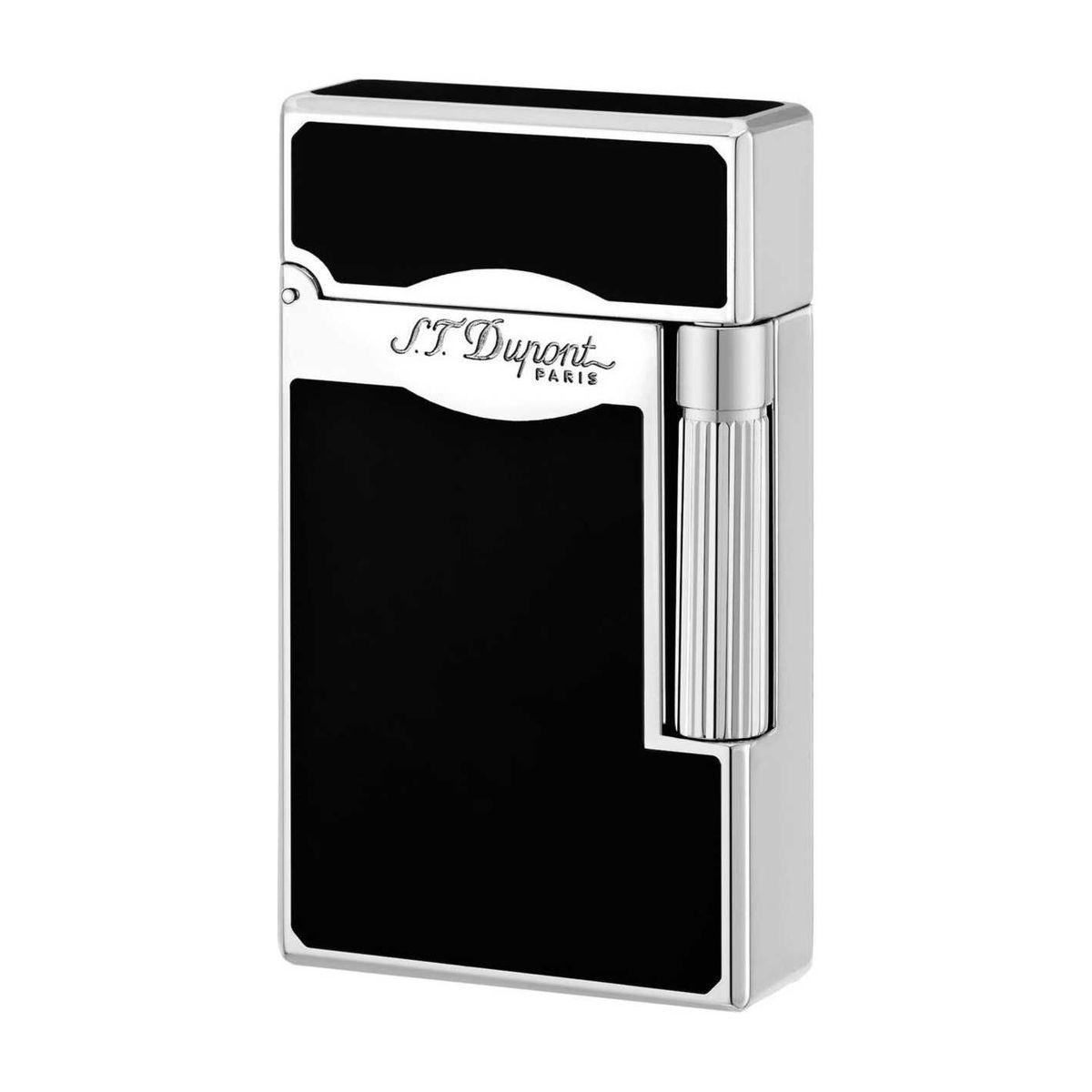 Dupont lighter "Le Grand" sort med dobbeltflamme