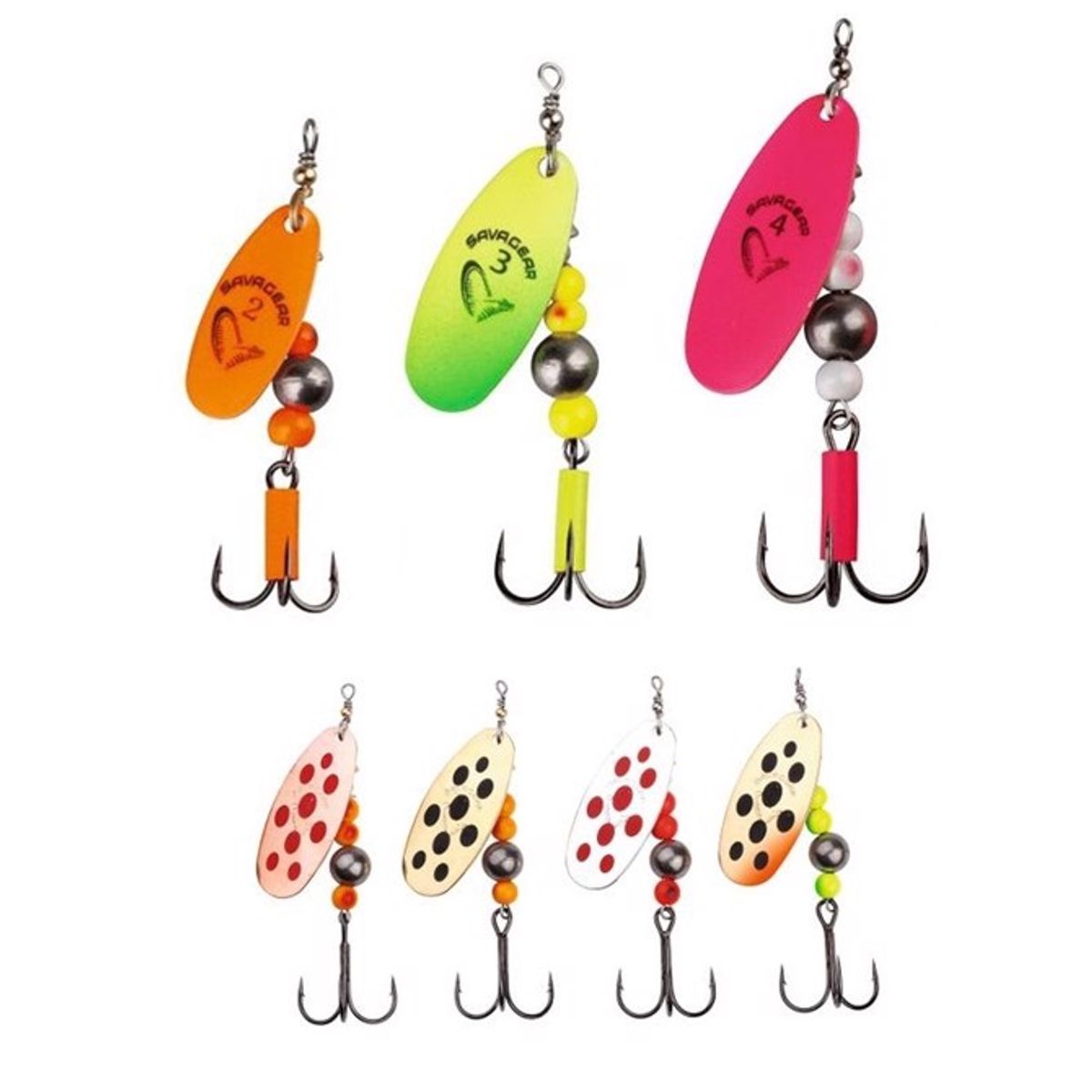 Savage Gear Caviar spinner-str. 4 / 18g-fluo Orange - Spinner