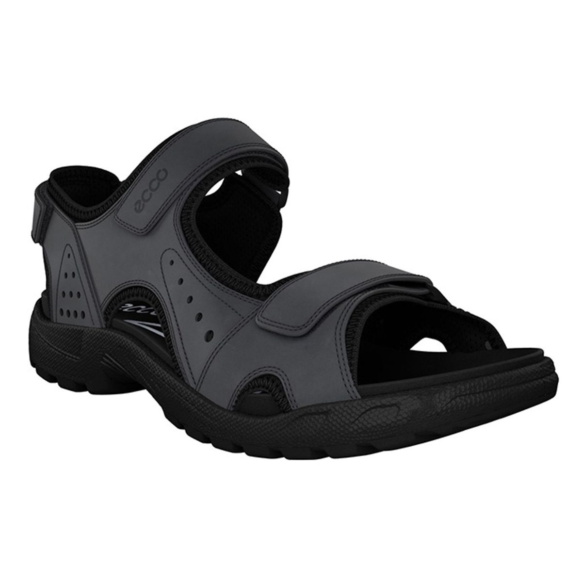 Ecco Onroads sandal Men, magnet / black-42 - Sandaler