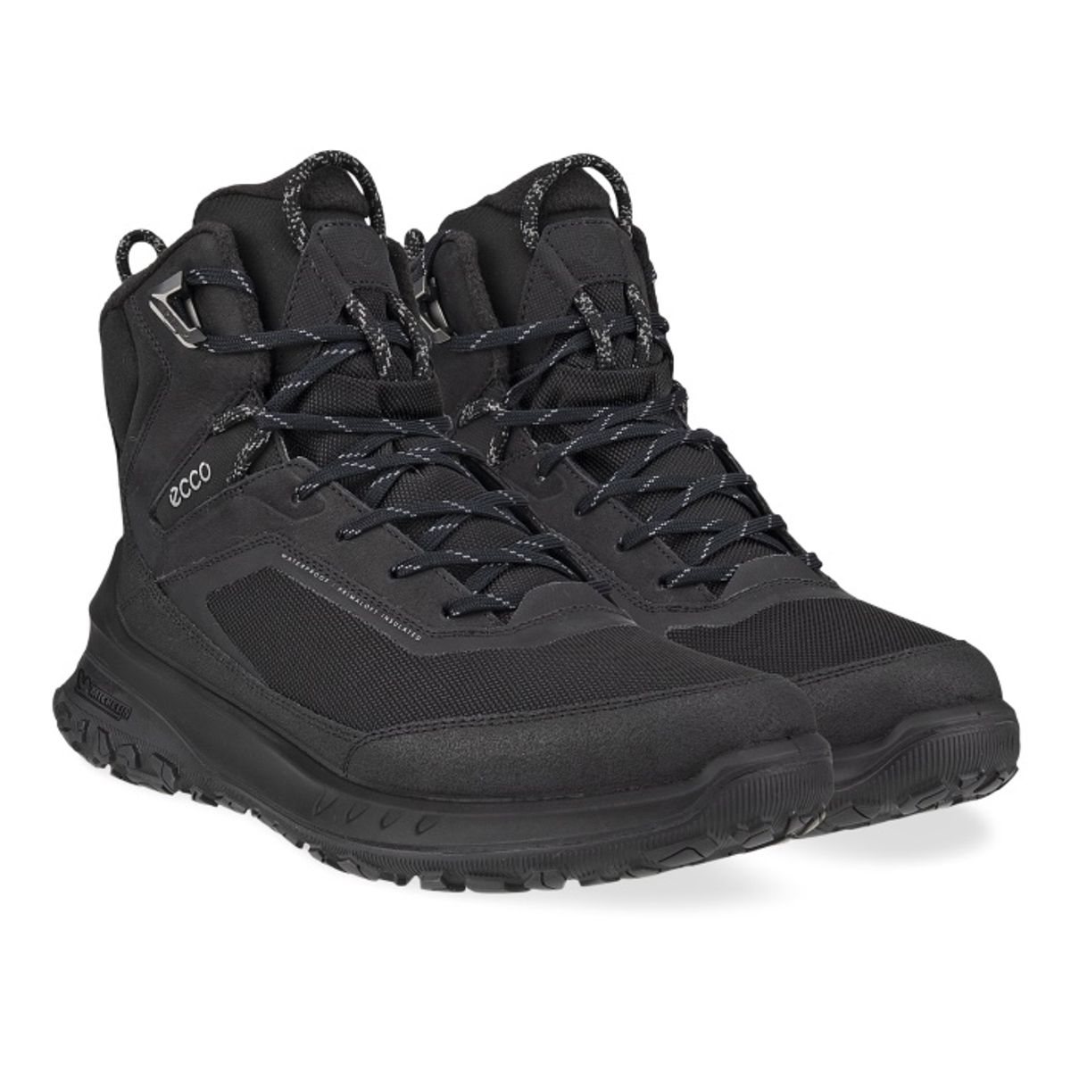 Black Friday Ecco ULT TRN Mid Waterproof Kvinder / Damer, Sort-41 - Vandrestøvler