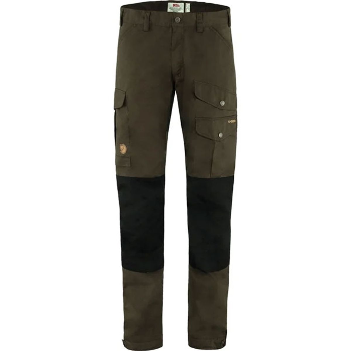 Fjällräven Vidda Pro Trousers Herre / Mænd-Grøn Sort-58-short - Bukser