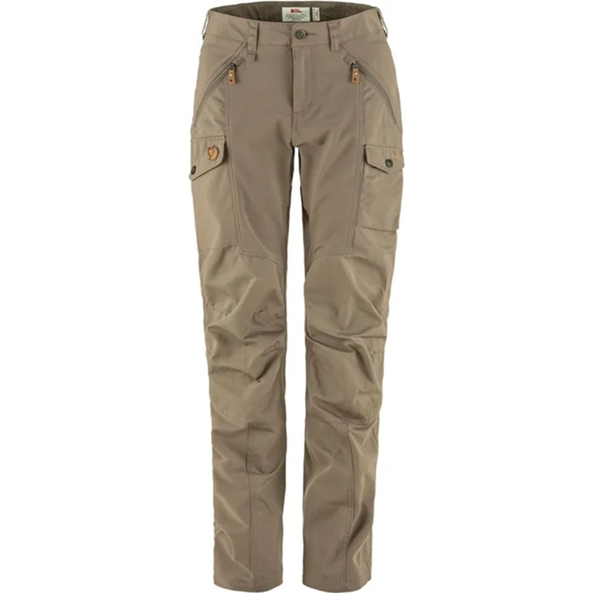 Fjällräven Nikka Trousers Curved W-suede Brun-44 - Bukser