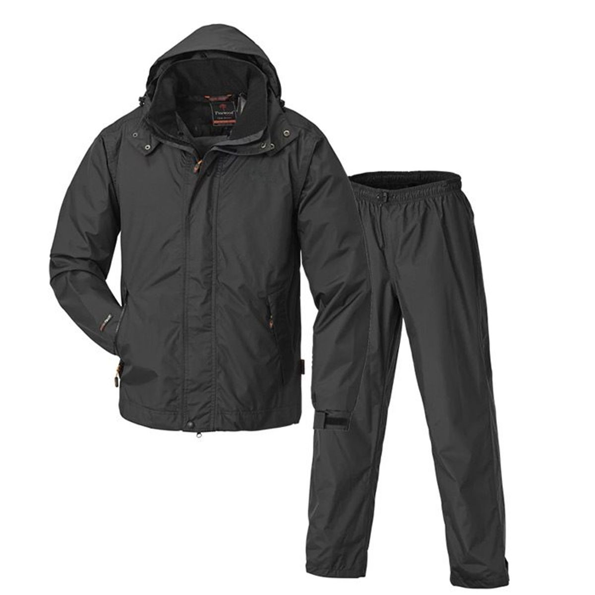 Pinewood Tornado Extreme regnsæt 20.000mm-black-2XL - Regntøj, poncho