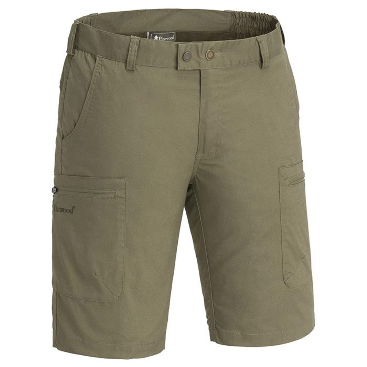 PineBrun Tiveden TC-Stretch shorts-h.Grøn-46 - Shorts