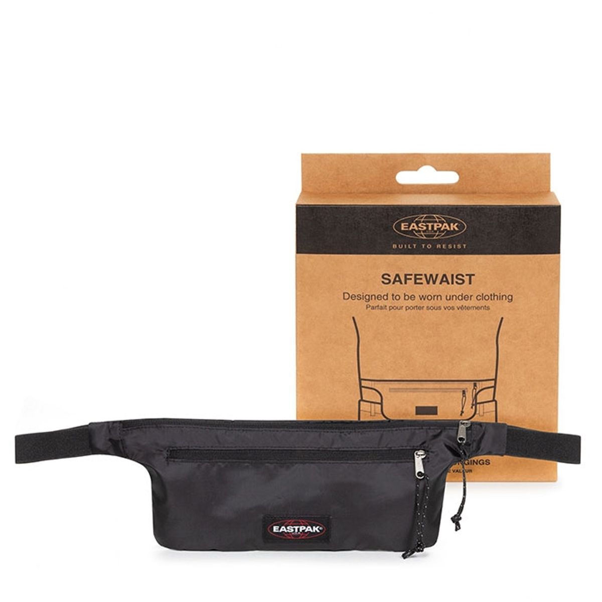 Eastpak Safewaist, Sort - Hoftetasker / bæltetasker