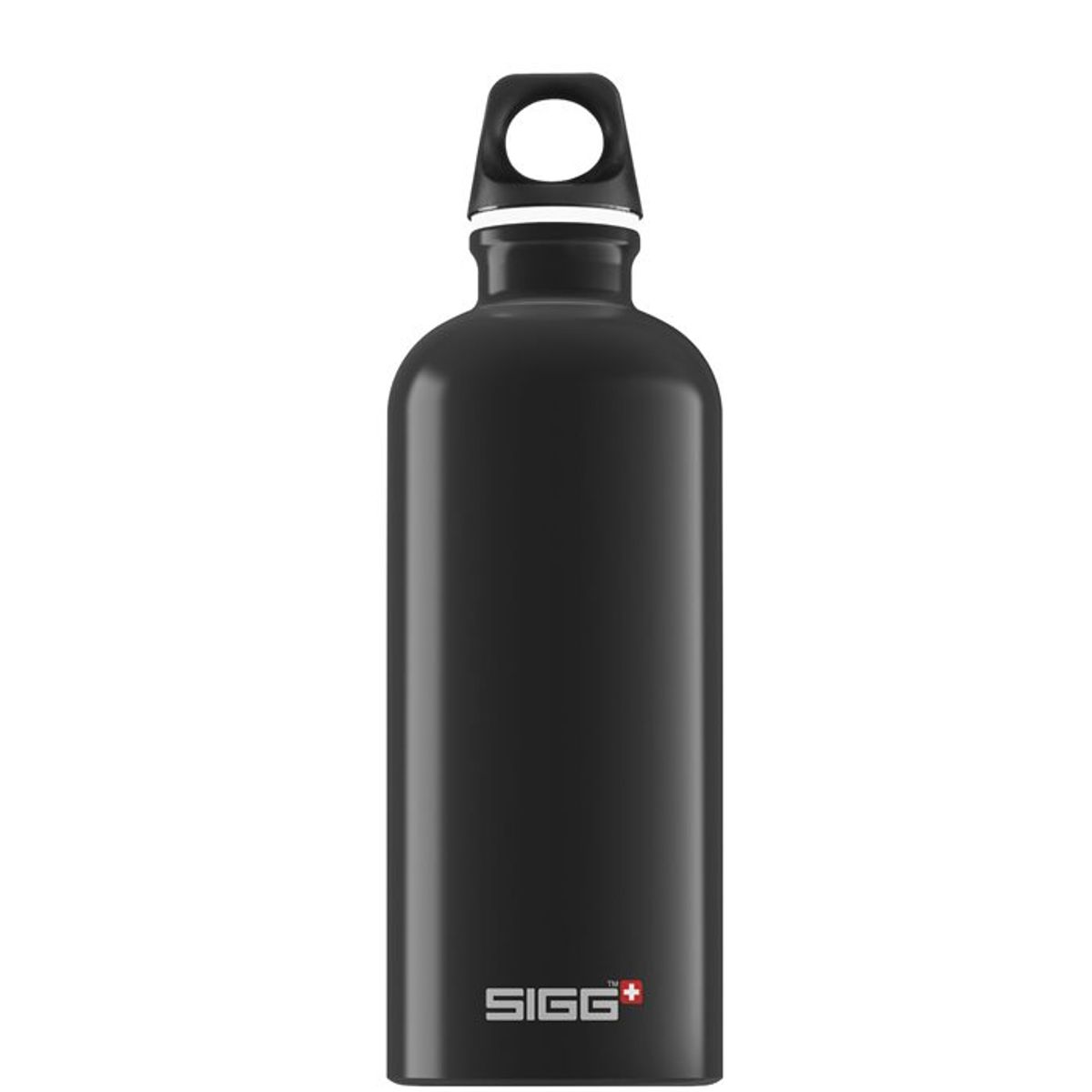 Black Friday Sigg Water Bottle Traveller 0,6 L, Sort - Drikkeflasker /-dunk