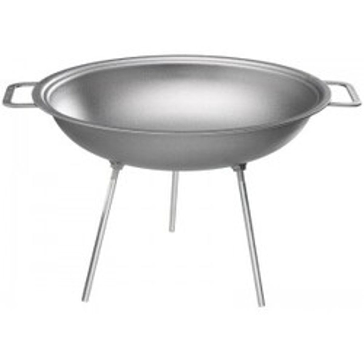 Muurikka Wok Pan With Legs, Hot-rolled Steel 43 C - Stk. - Str. 43cm - Wok