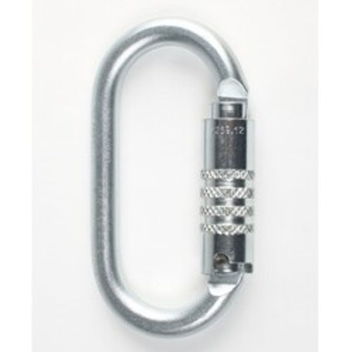 Edelweiss Carabiners Steel Oval With Triple Action - Klatreudstyr