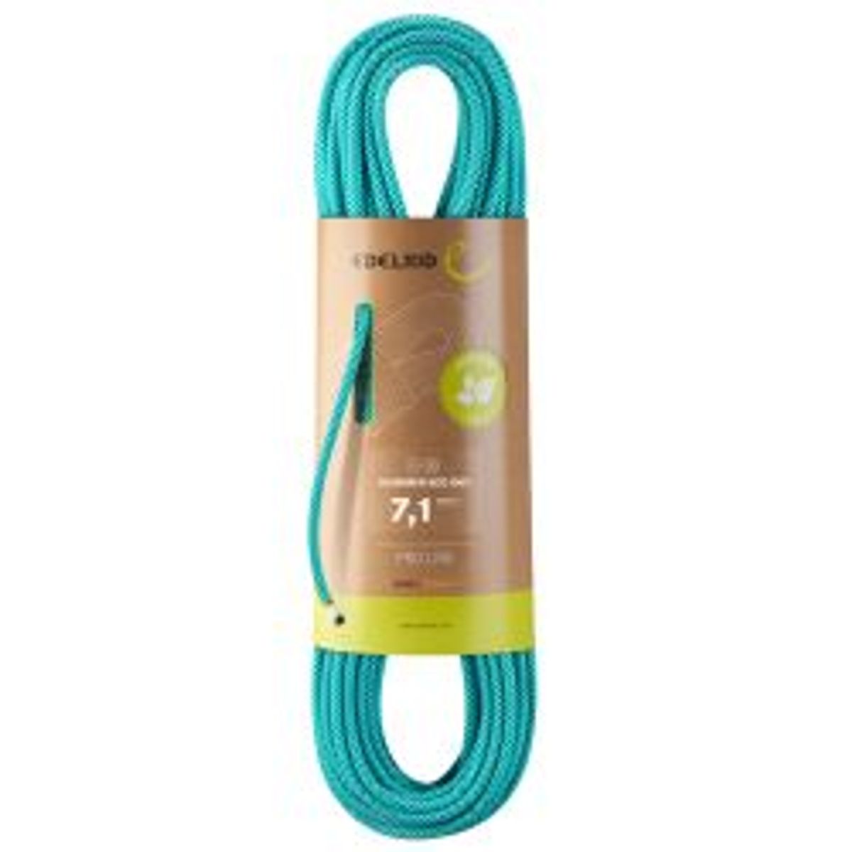 Edelrid Skimmer Eco Dry 7,1mm - 50 M - Icemint - Str. Pcs - Reb