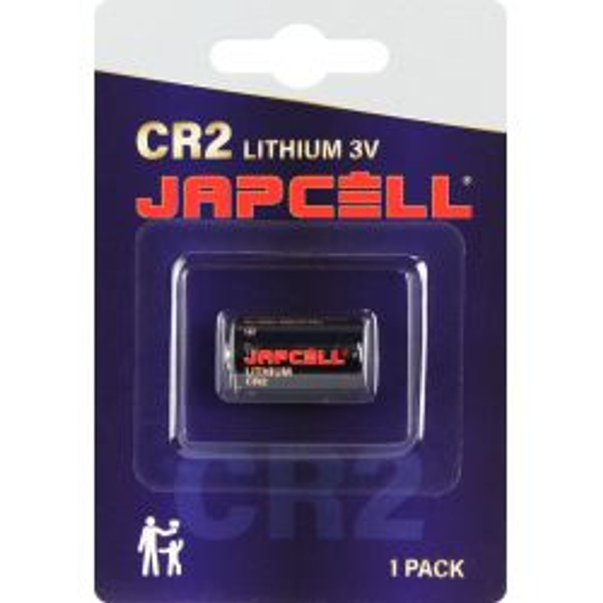 JAPCELL Lithium CR2 Battery - 1 pcs - Batteri