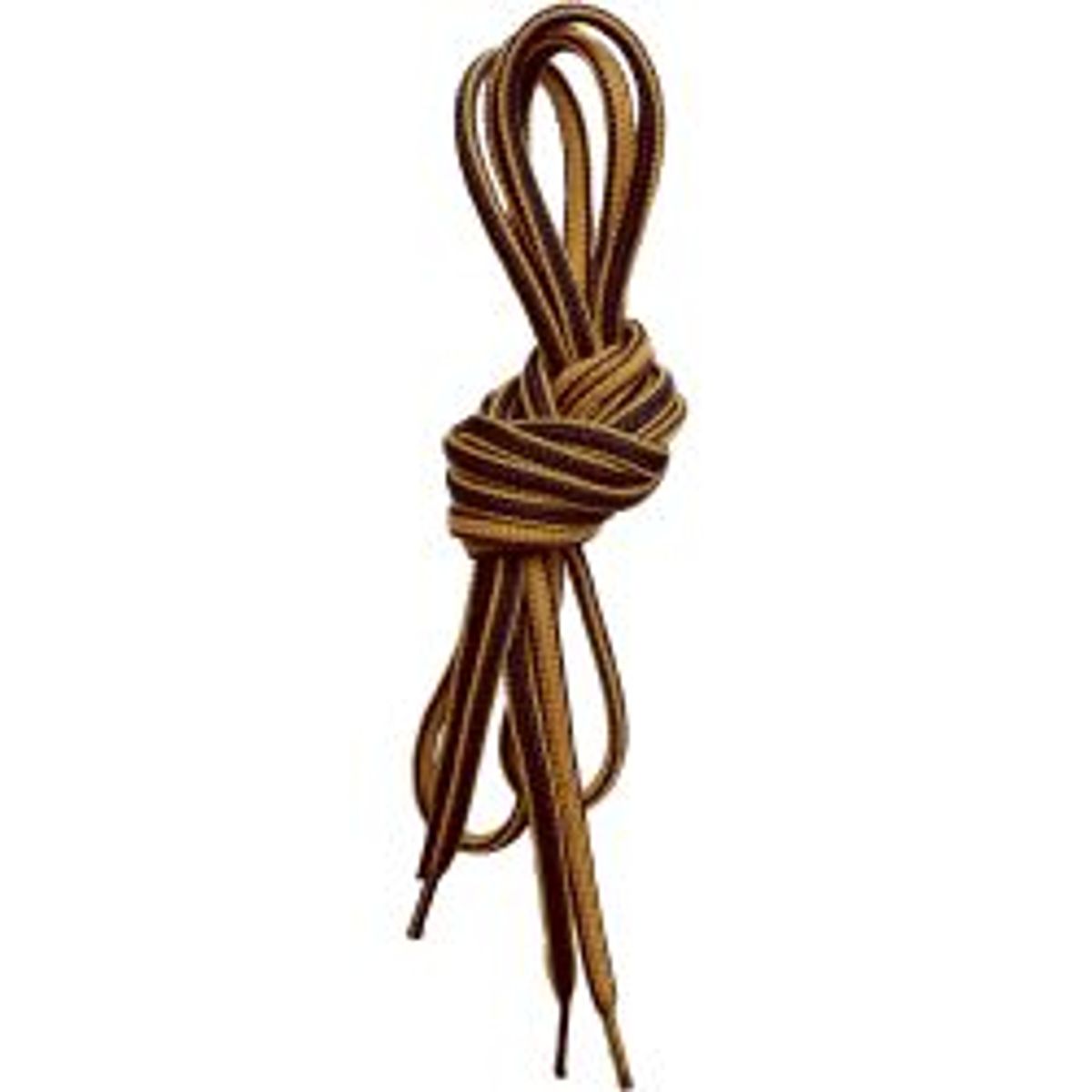 Lundhags Round Shoe Laces 130cm - Yellow/Brown - Str. 130CM - Diverse