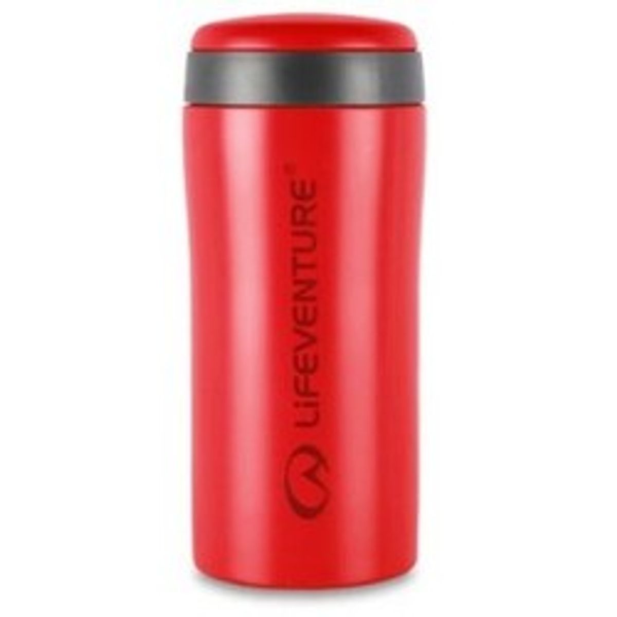 Lifeventure Thermal Mug - 300ml - Matt Red - Str. Stk. - Termoflaske