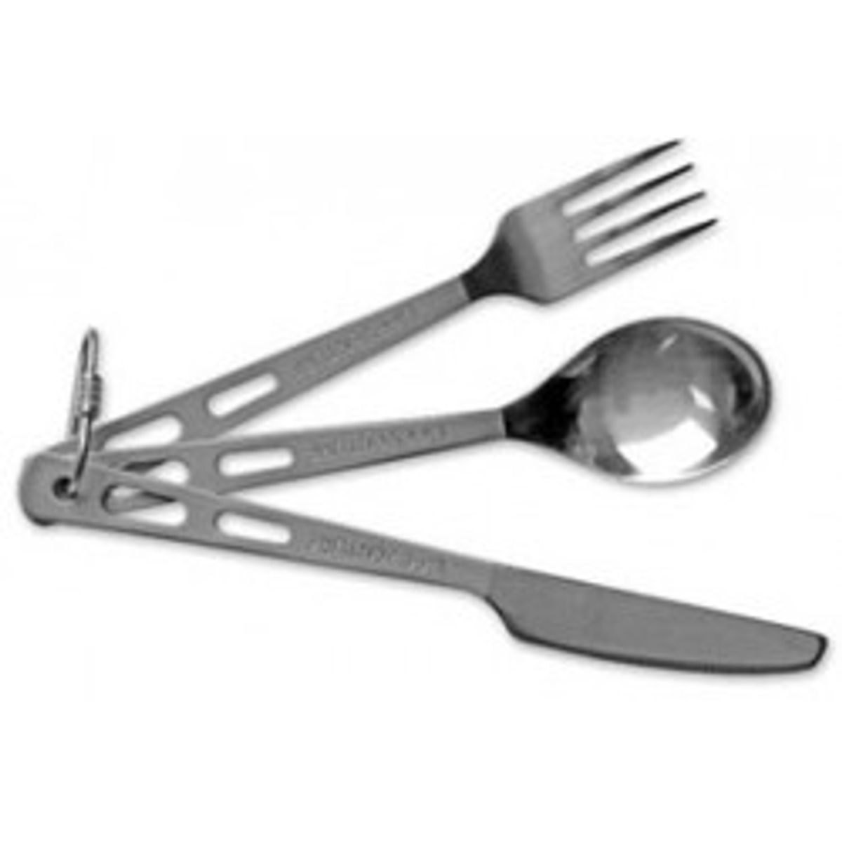 Lifeventure Titanium Cutlery Set - Køkkenredskaber