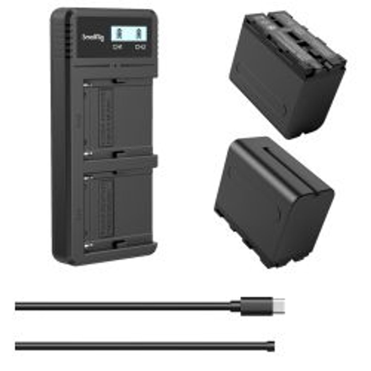 SmallRig 3823 NP-F970 Battery & Charger Kit - Batteri