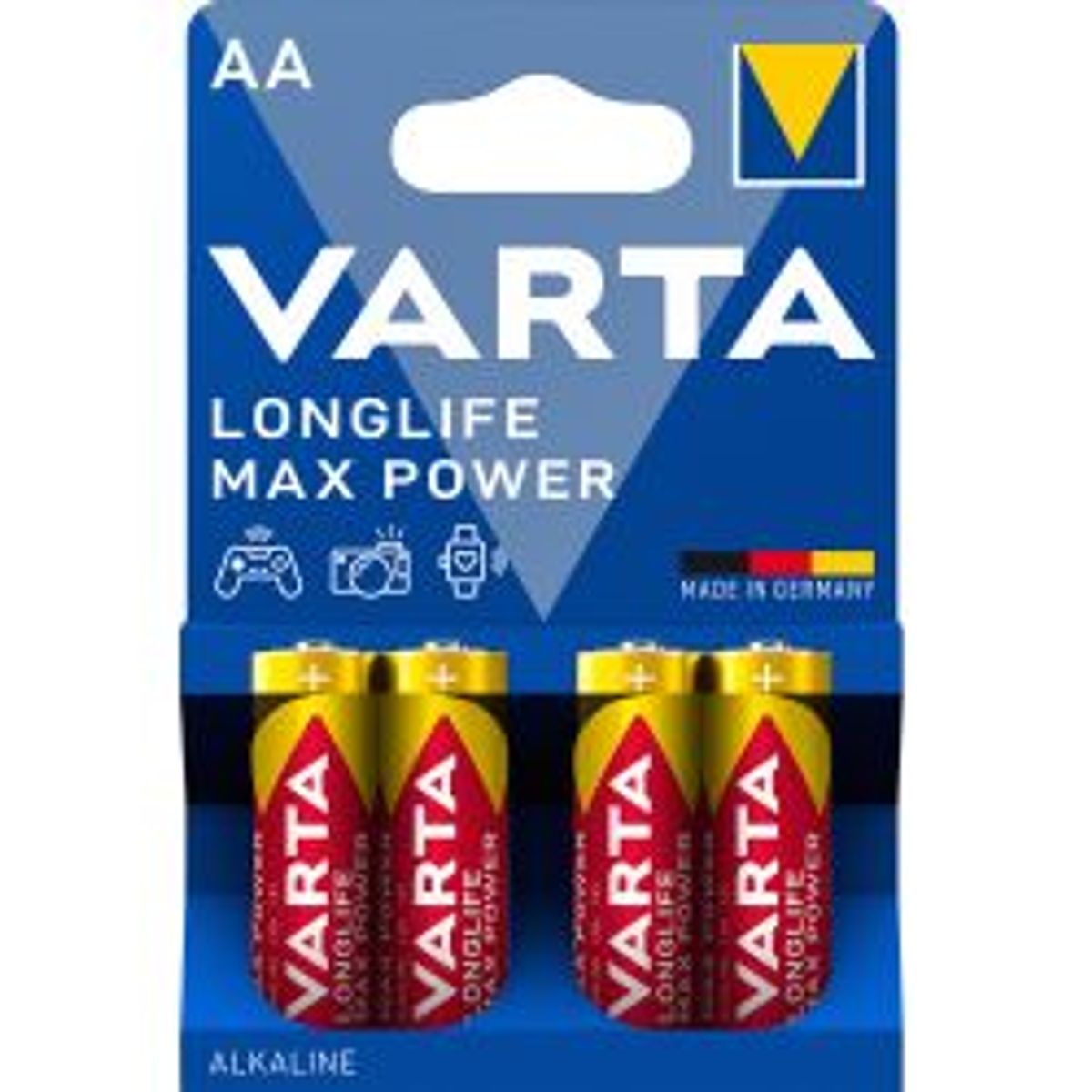 Varta Longlife Max Power Aa 4 Pack (b) - Batteri