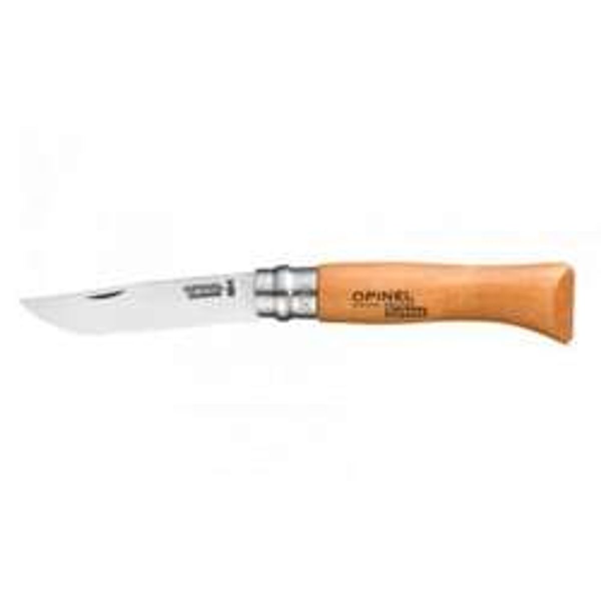 Opinel N8 carbon steel 8,5 cm. bøg