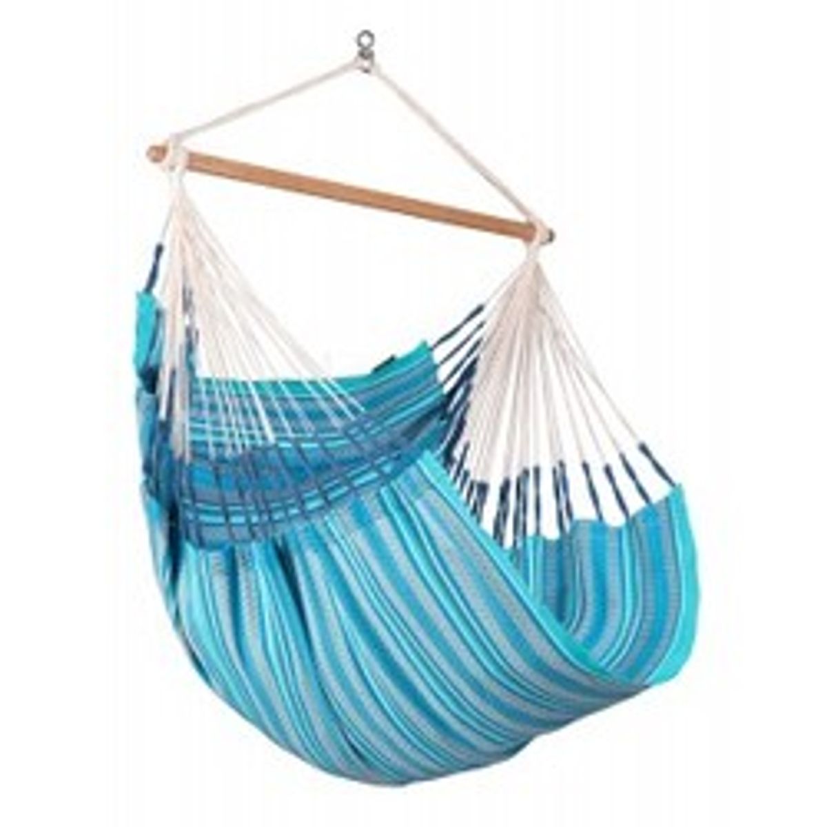 Habana Azure - Organic Cotton Comfort Hammock Chair - Hængekøje