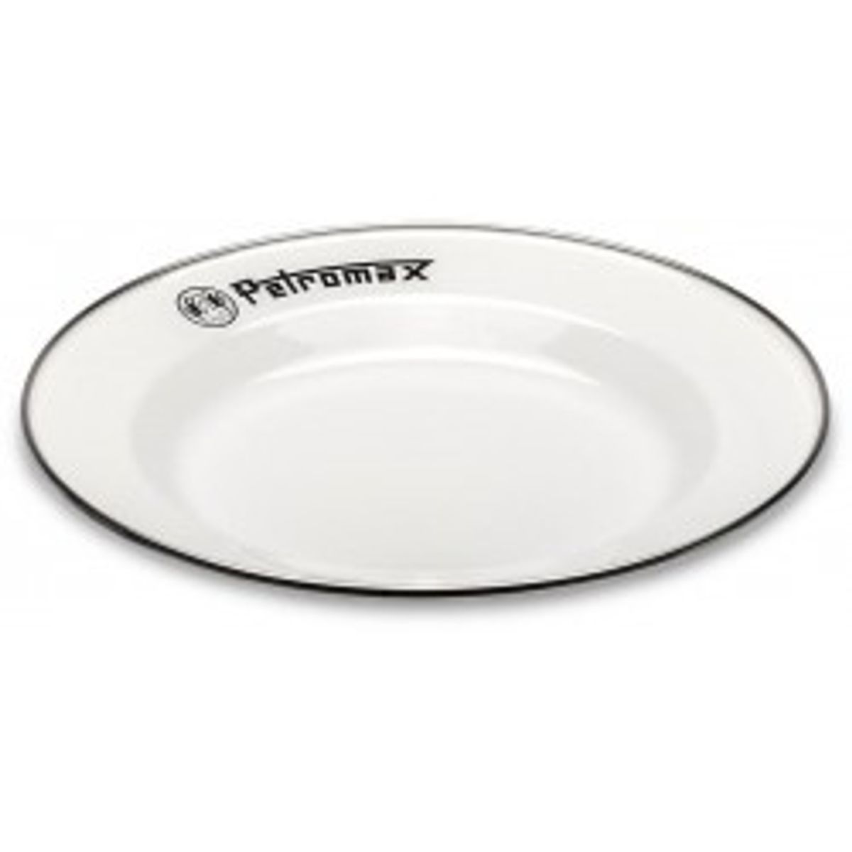 Petromax Enamel Plates White 2 Pieces (18 Cm) - Tallerken